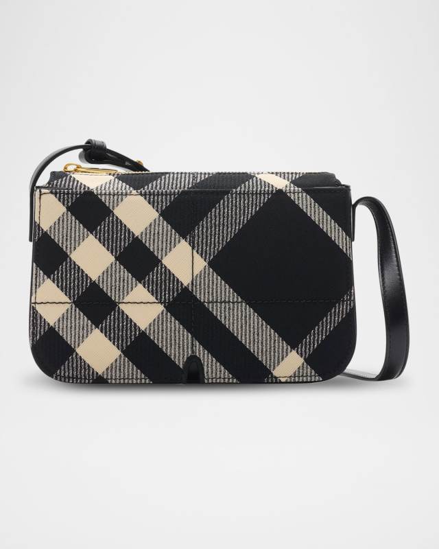 Snip Small Check Crossbody Bag